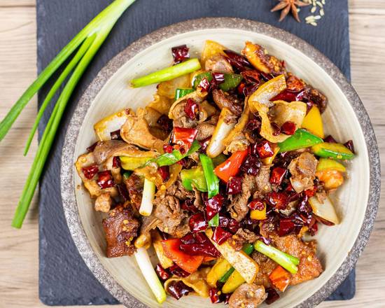 Cumin Spicy Stir-Fried 孜然麻辣乾炒